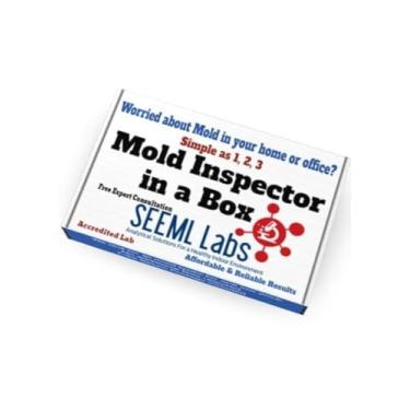 Imagem de Kit de teste de molde "Faça você mesmo" (3 testes) Consulta especializada e AHA-LAP, Análise de laboratório acreditada LLC incluída