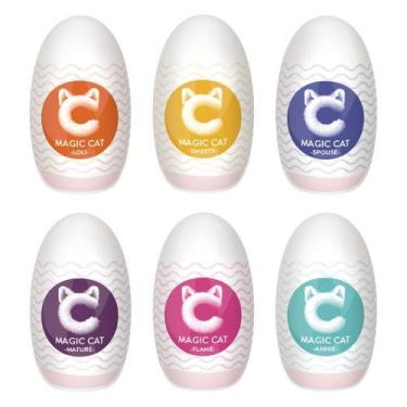 Imagem de Masturbador magic catt egg cyberskin - general import, Mature