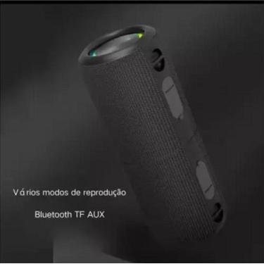 Imagem de Caixa De Som Dupla Encaixe Tws 2 Em 1 Bluetooth Ipx5 Grave Cor Preto 1