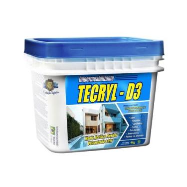 Imagem de Tecryl Impermeabilizante Acrílico D3 4kg