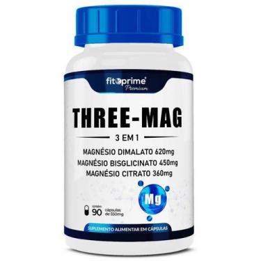 Imagem de Three Mag Blend De Magnésio Malato Glicina Citrato 90 Cápsulas - FitoP
