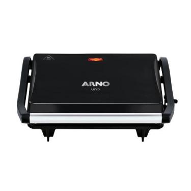 Imagem de Grill Arno Compact Preto GPTO, 220V