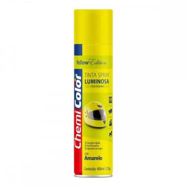 Imagem de Spray Chemicolor Luminoso Amarelo 400Ml/235G. - BASTON