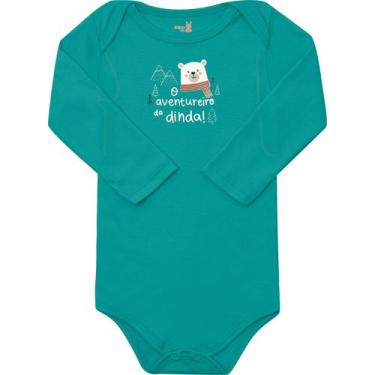 Imagem de Body Manga Longa Bebê Masculino REF:10991 - Kiko e Kika, Lagoa azul, 2