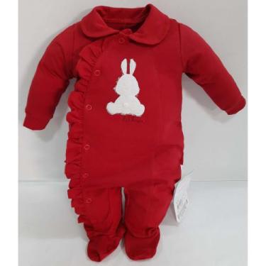 Imagem de Macacão Longo Suedine Le Bhua /  Paraiso Bebe Menina 371 - Le Bhua / P