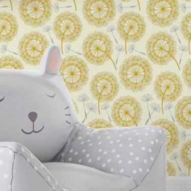 Imagem de Papel de Parede Adesivo Floral Dente de Leão N018005 - Adesivo BR