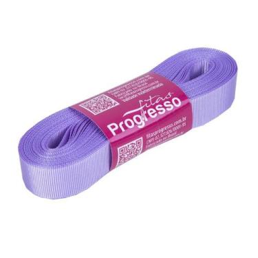 Imagem de Fita Gorgurão Progresso 15mm nº3 - 10m Cor 245 Lilás - 01 unidade - Fi