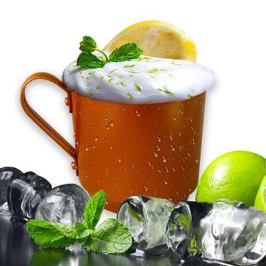 Imagem de Caneca Moscow Mule Alumínio Pintura na cor Cobre 370ml - Ficone Decor