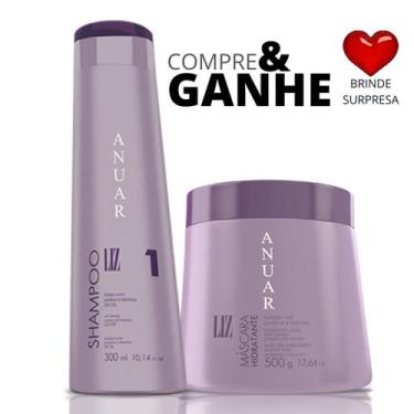 Imagem de Shampoo Liz + Máscara Liz Cabelos Lisos Anuar Cosméticos Envio já Trat