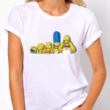 Imagem de Camiseta Os Simpsons -  Baby Look - Tshirt - Feminina - Masculina - KO