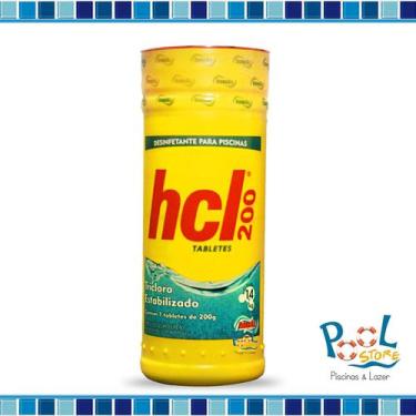 Imagem de Pastilha de Cloro HCL 200 Hidroall- Refil Flutuador 1,4Kg