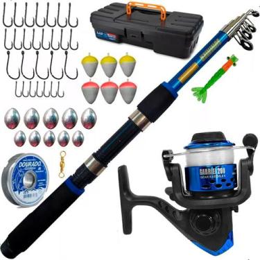 Imagem de Kit De Pesca Completo 1 Vara 1,70m + 1 Molinete + Itens - Summer