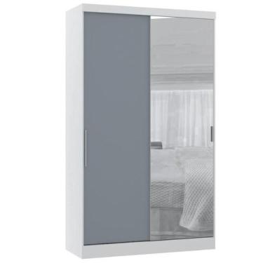 Imagem de Guarda Roupa Modulado 38cm 1 Porta Alpes - LUCIANE MÓVEIS