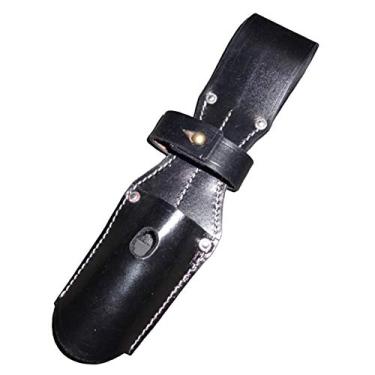 Imagem de Sapo baioneta de couro alemão K98 / Kar 98 / 98K WW2 com reprodução de alça de segurança, Preto, Tamanho Único
