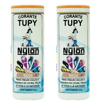 Imagem de 03 Corante Tupy P/ Tingir Nylon, Lã, Seda, Biquinis, Bege