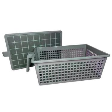 Imagem de Cesto Organizador Médio Organizar Objetos Quarto Lavanderia  - Inter.P
