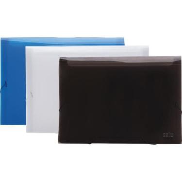 Imagem de Pasta sanfonada plastica a4 31 divisorias fume pp line dello