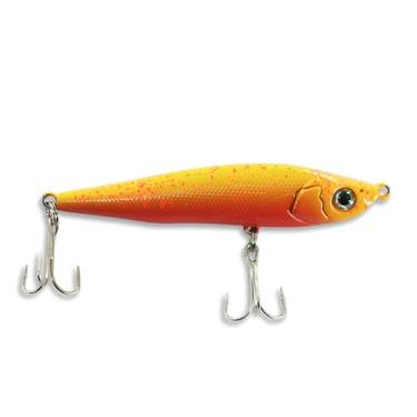 Imagem de SEASKY Isca de pesca ABS, 9,5 cm (3 1/20.3 cm) isca de manivela vibrante, isca de lápis Popper para robalo, truta bagre, lúcio, 11,3 g VIB Hard Lures (12)