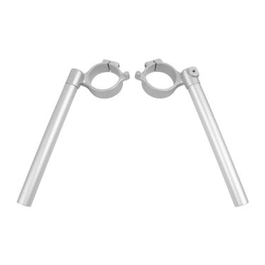 Imagem de HAONEL Guidão Clip-On de 50 Mm Compatível com Suzuki Gsxr750 Gsxr600 K6 K8 2006-2016 Motocicleta de Alumínio 7/8" Clip On Garfo Tubo Guidão