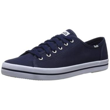 Imagem de Keds Tênis feminino Kickstart com cadarço, Lona azul marinho, 37