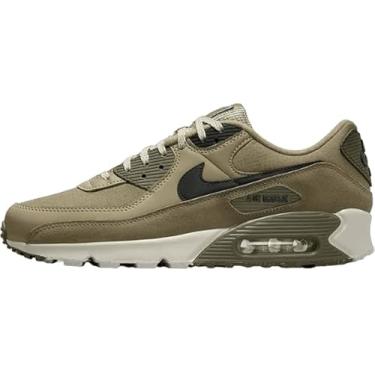 Imagem de Nike Tênis de corrida masculino Air Max 90, Neutro verde-oliva preto, 47