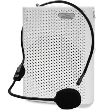 Imagem de Megafone Amplificador Professor Escola Bluetooth Som Nítido Sala De Aula Eventos Festas Comércio Megafone De Voz Portátil Com Microfone