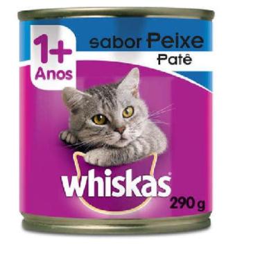 Imagem de Whiskas Lata Pate Peixe 290G