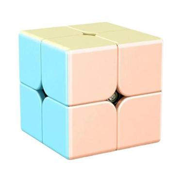 Imagem de Cubo Mágico Infantil 3x3, 2x2 e 4x4 Moyu Meilong - Quebra-Cabeça de Ve