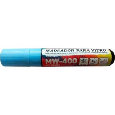 Imagem de Giz Liquido Marcador Vidro Plástico Quadro e Metal GrampLine, Azul