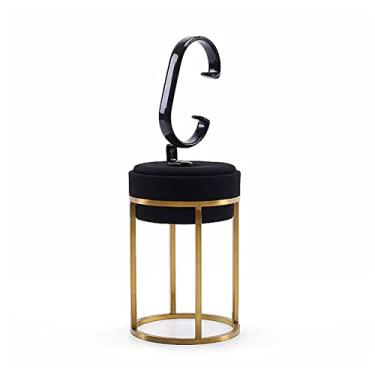 Imagem de Suporte de exibição de pingente preto expositor organizador de joias suporte de pulseira suporte de metal para colar, feira comercial, bancada, suporte de relógio, expositor de joias, One Size, Ágata