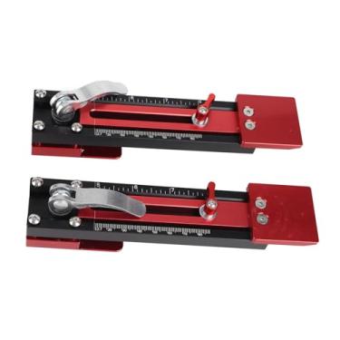 Imagem de Medidor de Montagem Deslizante, Liga de Alumínio, Travamento de Grampos, Ferramentas de Medição, para Painéis de Parede de Cimento de Fibra