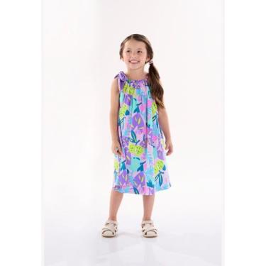 Imagem de Vestido Infantil em Meia Malha Up Baby, Roxo, 2