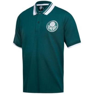 Imagem de Camisa Polo Piquet Palmeiras 1914 Verde Masculina-Masculino
