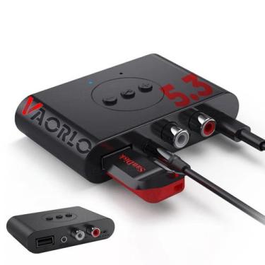 Imagem de Receptor De Áudio Usb Tipo-c Bluetooth 5.3 Nfc C/ P2 E Rca - Bbacomerc