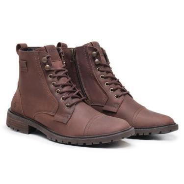 Imagem de Linha Bota Garagem Masculina - Lecas, Café, 40