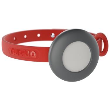 Imagem de Coleira Airtag Breakaway para gatos – Coleira macia, confortável e leve com fivela de segurança com suporte de rastreador GPS para gatos ao ar livre e gatinhos de pele sensível da Nuvuq (15 a 25 cm,