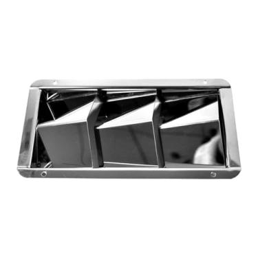 Imagem de IEUDNS Tampa da grelha de arentão de ar ventilador marinho Tampa de hardware de aço inoxidável DUCTE, 3 Vagas