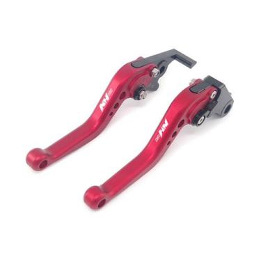 Imagem de Manete Esportivo Reforçado Dafra Nh 190 Gravado a Laser - Special Leve