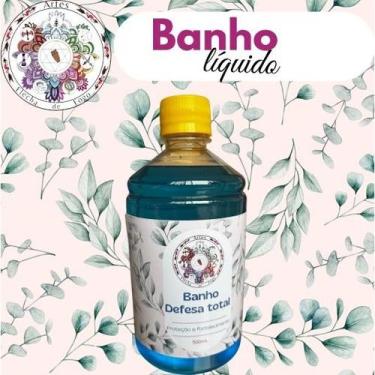 Imagem de Kit Banho liquido 500ml + caixa de defumador com 10 unidades limpeza e