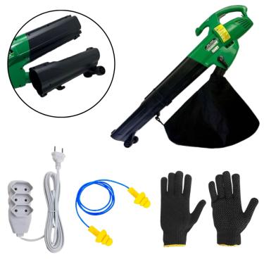 Imagem de Kit Soprador e Sugador de Folhas 3000w gss-3000 - Garthen