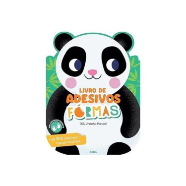 Imagem de Livro De Adesivos Formas: Olá, Ursinho Panda!