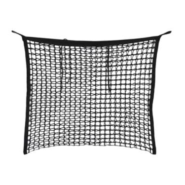 Imagem de Deevoka Bolsa de alimentador de feno Felaing Feeding Portable Grande capacidade de alimentação de feno rede fácil de pendurar para parede da parede da parede, 80cmx60cm