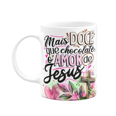 Imagem de Caneca da Páscoa - Mais doce, só o amor de Jesus - M2