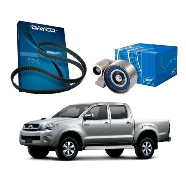 Imagem de Kit correia dentada dayco tensor skf original toyota hilux 3.0 2005 A 2011