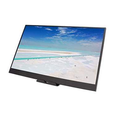 Imagem de Monitor Portátil de 17,3 Polegadas 2k, Exibição Dupla do Tipo C, Alto -falante para Switch Com o Windows10