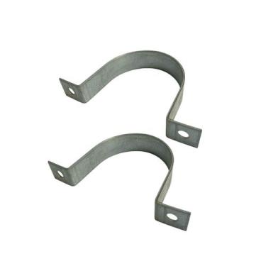 Imagem de Abraçadeira Tipo U 2 1/2 Galvanizado Zincado Kit 2un - Cibrel