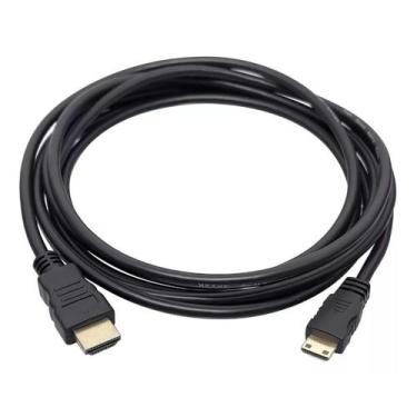 Imagem de Cabo Mini Hdmi 3 Metros Para Para Nikon Z6 Canon Eos Rp/Eos - Cable
