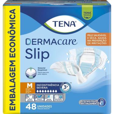 Imagem de Fralda Geriátrica Tena Slip Dermacare M 48 Unidades