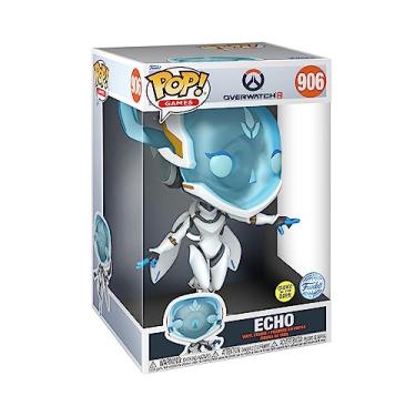 Imagem de Funko Pop! Jumbo: Overwatch 2- Echo - Brilha no escuro - Figura de vinil colecionável - ideia de presente - Mercadoria oficial - Brinquedos para crianças e adultos - Video Games Fans