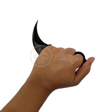 Imagem de Knife Black Karambit Preto Aço Counter Strike
